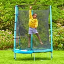 Hagetrampoline inkl. nett - Ø139 cm