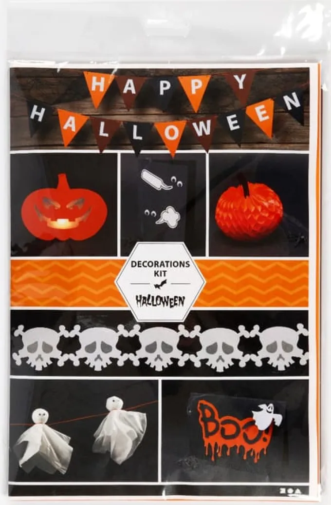 Halloween dekorasjonssett