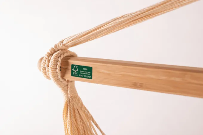 Hengekøyestol single outdoor - Sea Salt