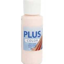 Hobbymaling 60 ml - Blek rosa, 1 stk