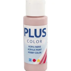 Hobbymaling 60 ml - Pudder rosa, 1 stk