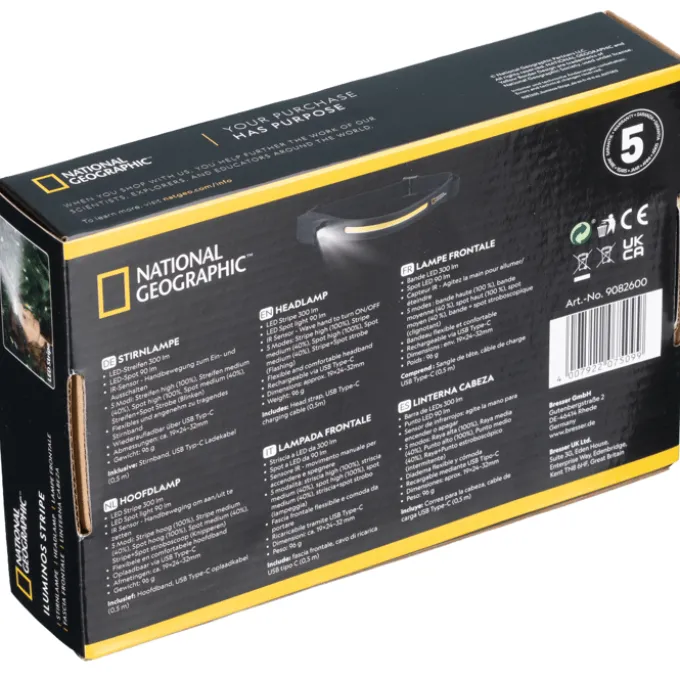 Hodelykt med LED-strip