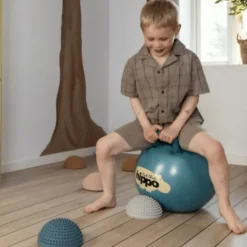 Hoppeball Ø45 cm - Mørk cyan