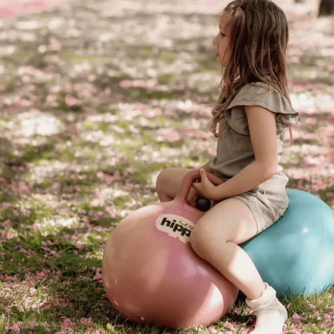 Hoppeball Ø45 cm - Mørk cyan
