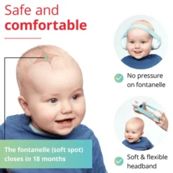 Hørselsvern Muffy Baby 1-3 år - Blå