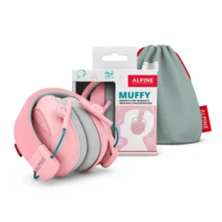Hørselsvern Muffy Kids 5-12 år - Rosa