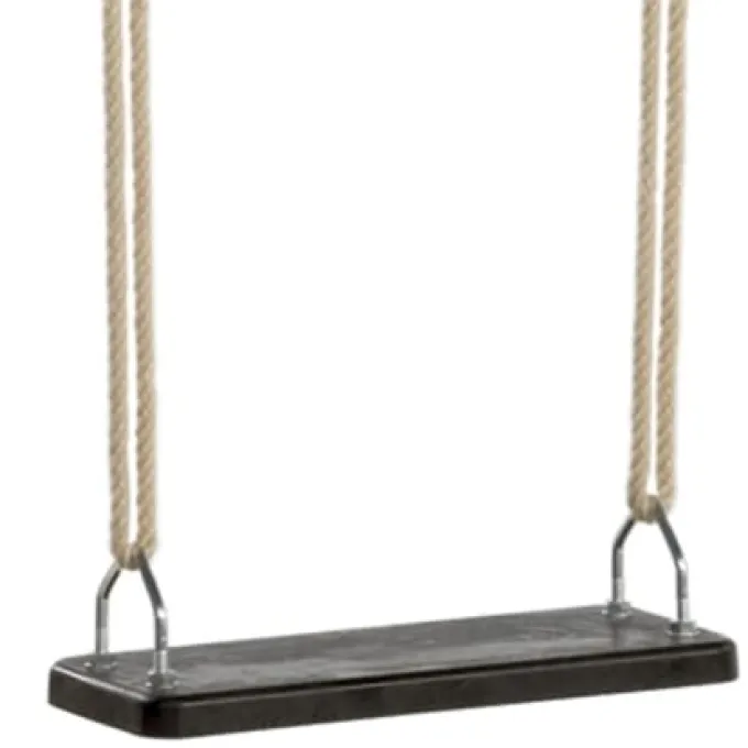 Huske med gummisete + tau