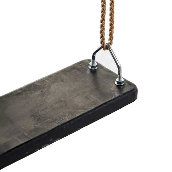 Huske med gummisete + tau