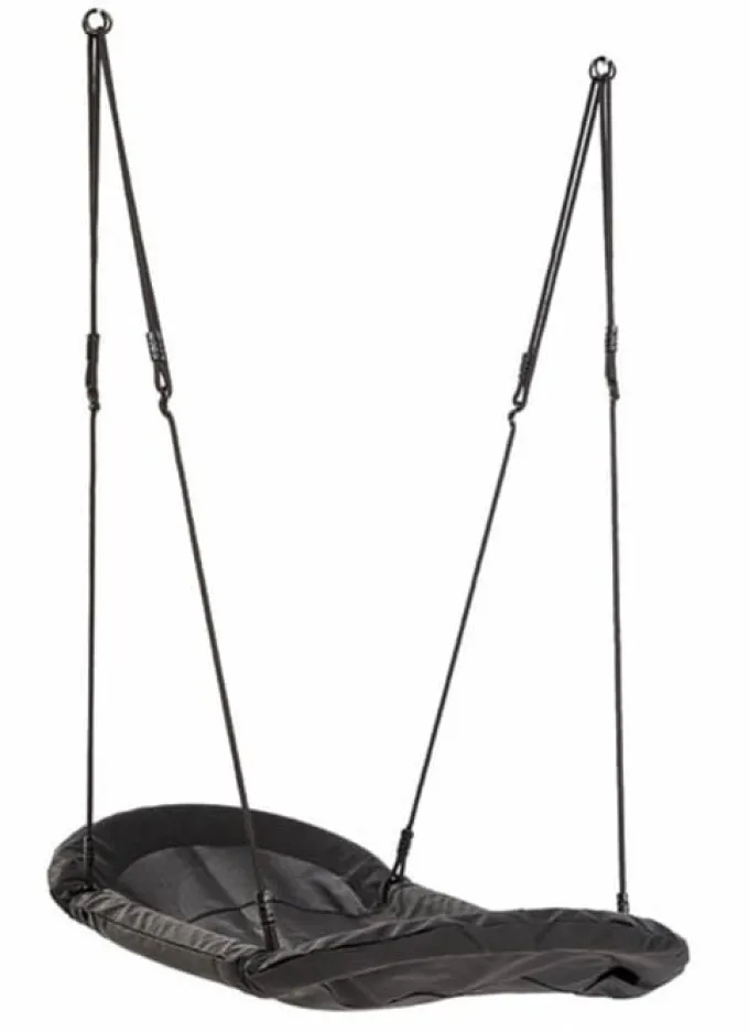 Huske - Sansehuske 170 x 70 cm., Sort