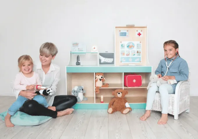 2-i-1 legeklinikk til mennesker og dyr