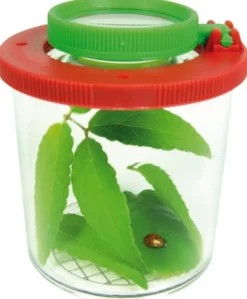 Insektsglass med forstørrelsesglass, Ø 6 cm.