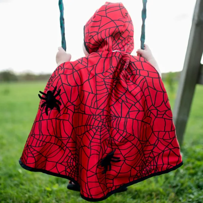 2-i-1 Spiderman/Batman-kappe - Flere størrelser