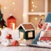 Julekalender gjenbruk - Lag et vinterlandskap