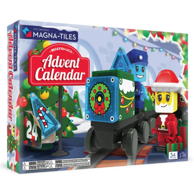 Julekalender Magna-Tiles | microMAGS, 34 deler