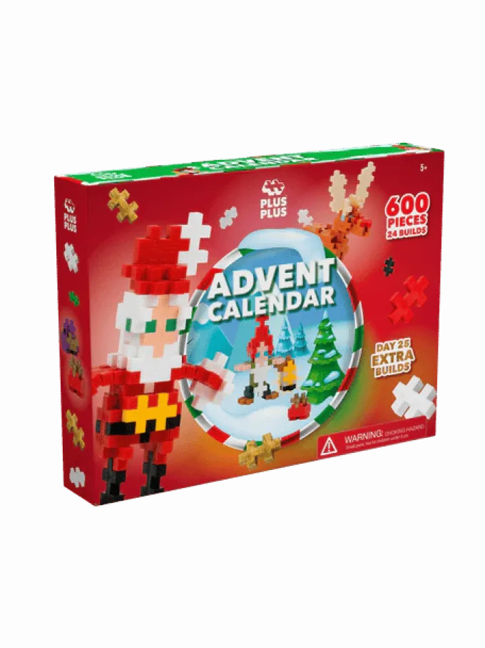 Julekalender - Plus-Plus, 600 stk