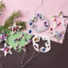 Julepose - Julestjerner laget av leire