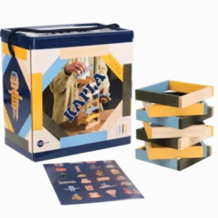 KAPLA klosser - Blå/Gul/Grønn, 120 stk