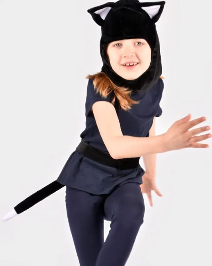 Katt (hette + hale), str. 3-5 år