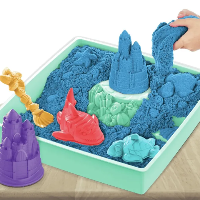 Kinetic Sand® - Sandboks blå, 454 gram