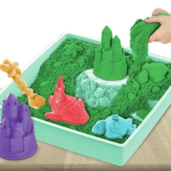 Kinetic Sand® - Sandboks grønn, 454 gram