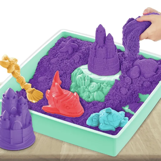 Kinetic Sand® - Sandboks lilla, 454 gram