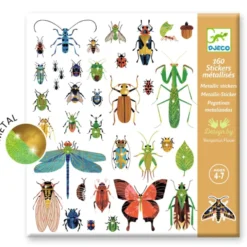 Klistremerker - Insekter, 160 stk