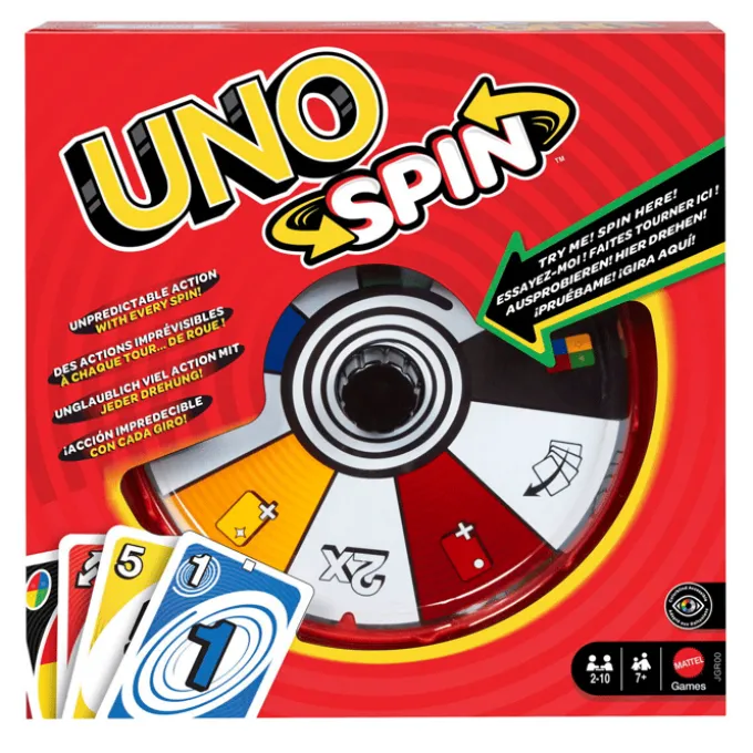 Kortspill - UNO Spin
