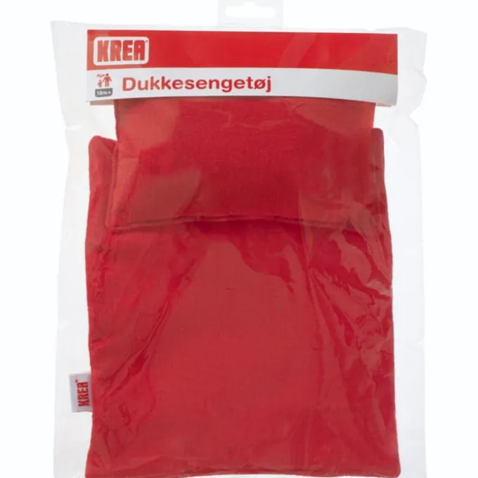KREA dukkedyne og pute - Rød