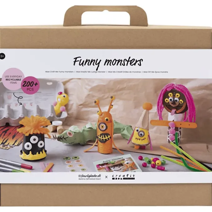 Krea-Monster Maxi - Morsomme monstre