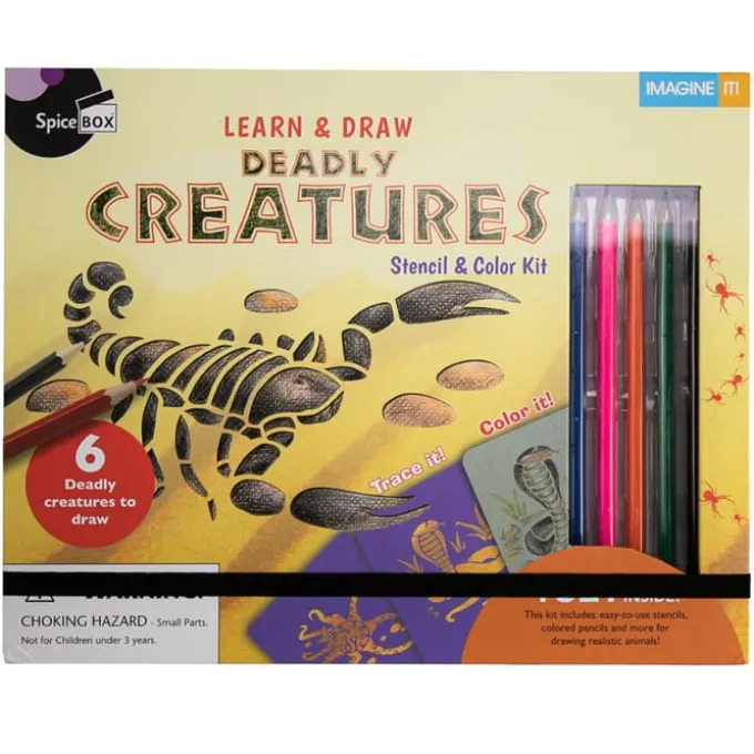 Kreativitetssett - Deadly Creatures