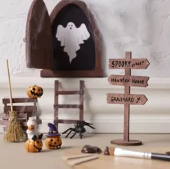 Kreativitetssett - Lag en Halloween dør