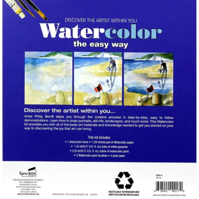 Kreativitetssett - Watercolor