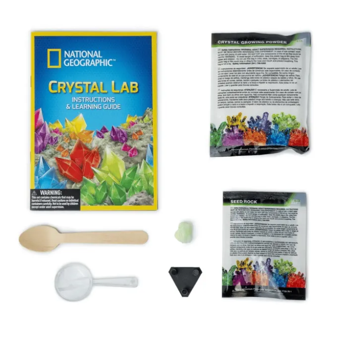 Krystalldyrkning - Glow-in-the-dark, Grønn