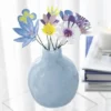 Lag blomster av eggekartonger