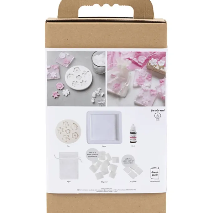 Lag din egen såpe - Blomster, 8 stk.