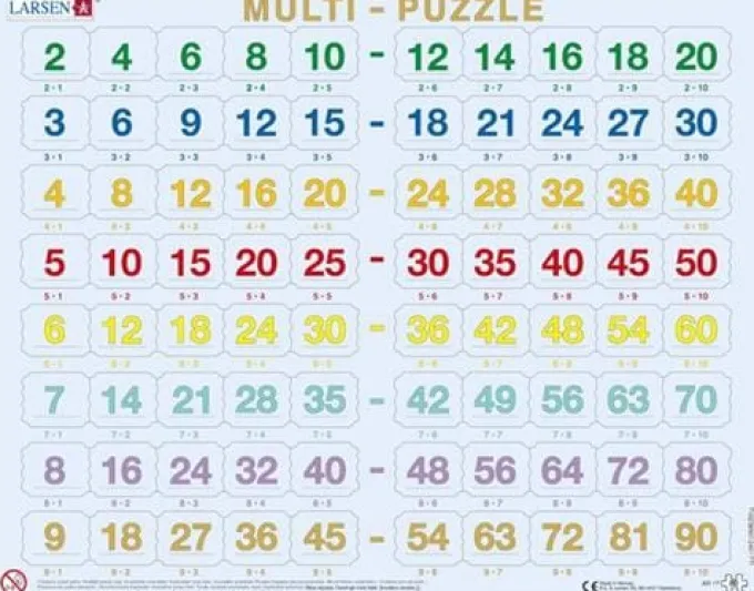 Larsen puslespill - Matematikk X