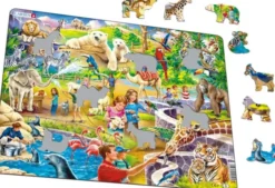 Larsen puslespill - Zoo, 48 brikker