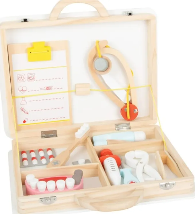 Lege- og tannlegesett i koffert