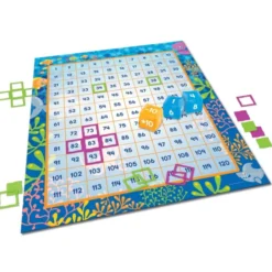Leketeppe 120 x 140 cm - Lær matematikk