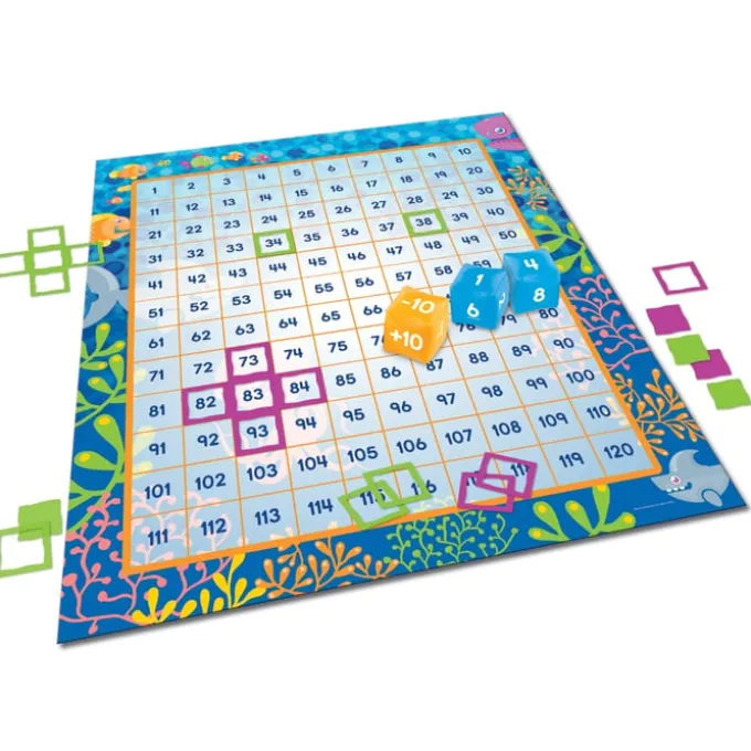 Leketeppe 120 x 140 cm - Lær matematikk