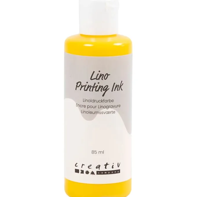 Linoleumsmaling 85 ml. - Gul