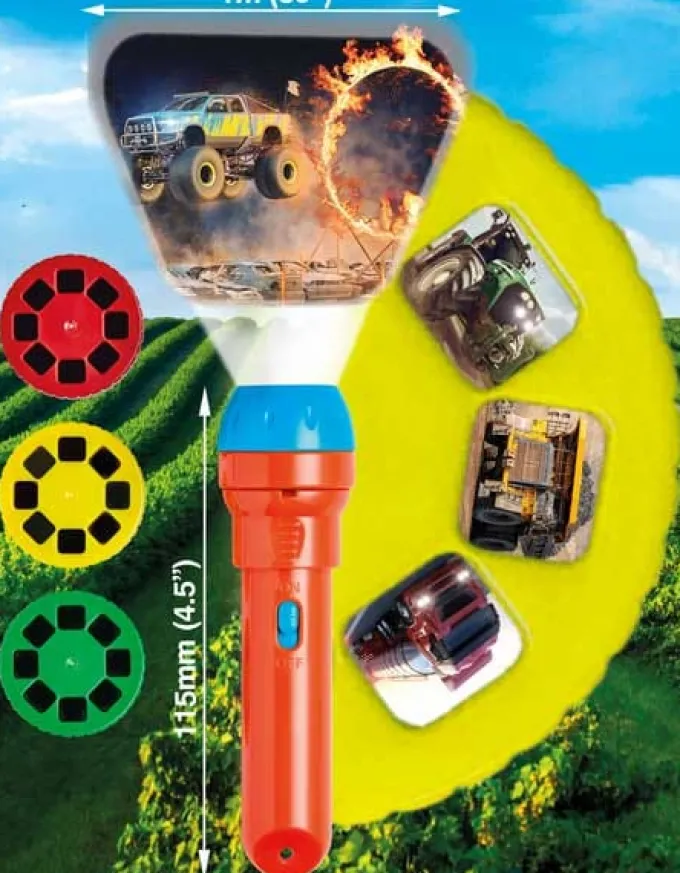 Lommelykt m projektor - Traktor & trucks