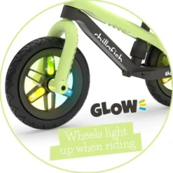 Løpesykkel BMXie GLOW - Pistacie (2-5 år)