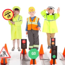 Lær om trafiksikkerhet (5-7 år), 10 deler