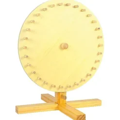 Lykkehjul i tre - Ø30 cm.