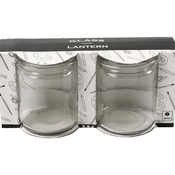 Lykter Ø7,6 cm - 2 stk