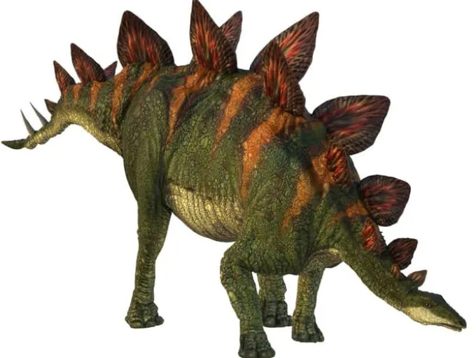 Lysbilder med dinosaur
