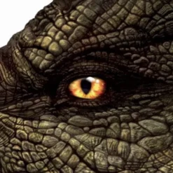 Lysbilder med dinosaur