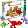 Magna-Tiles | Dino World, 40 stk