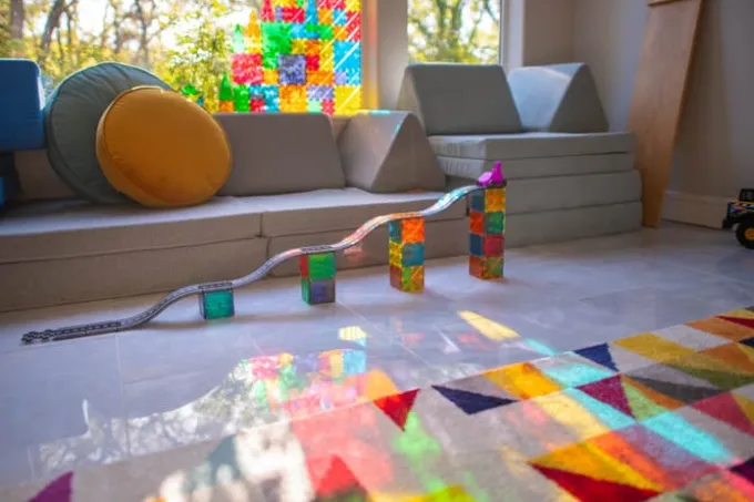 Magna-Tiles | Downhill Duo, 40 deler